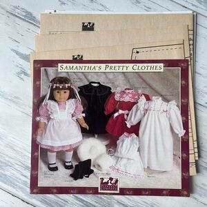 American girl authentic vintage sewing patterns and magazines.Samantha’s Clothes